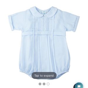 NWT feltman brothers baby boy bubble button creeper size 6month